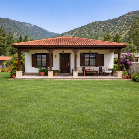 Villa Çimi _ Sık ve kısa kalan çim